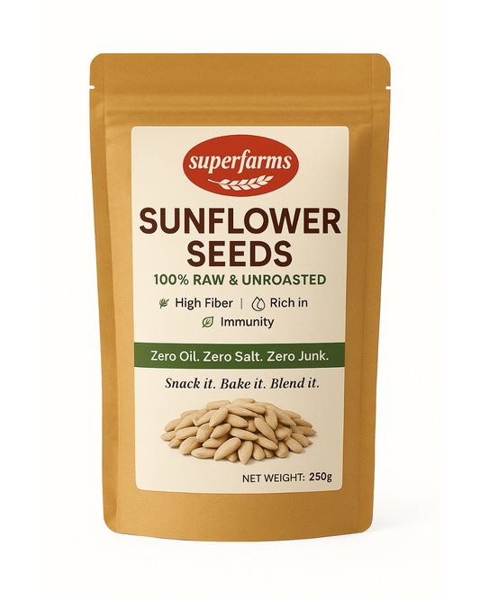 Superfarms Sunflower Seeds (Raw & Unroasted)